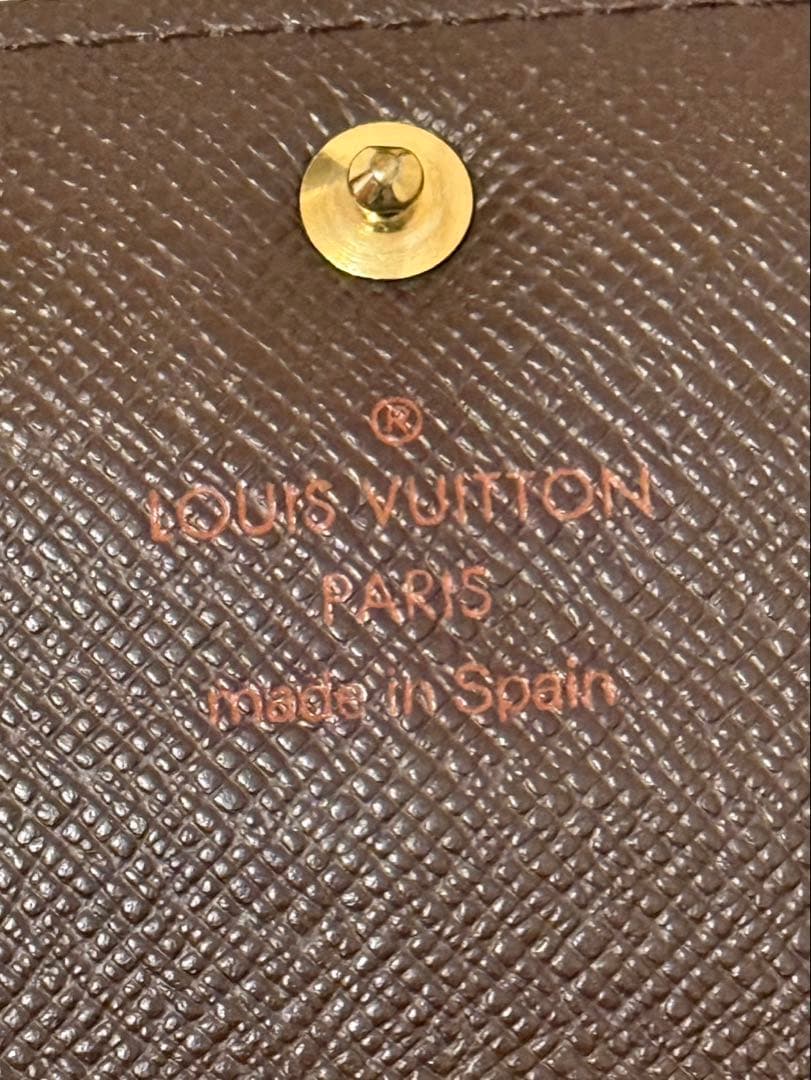 ルイヴィトン ポルトフォイユサラ ダミエ ブラウン 正規品