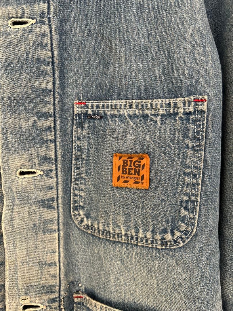 BIG BEN デニム カバーオール　70'-80' ビンテージ　ブランケット