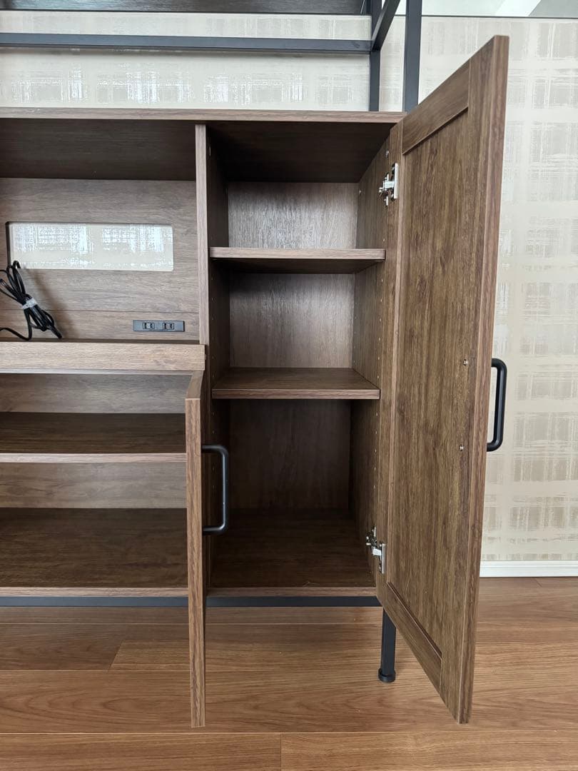 【SHKさま】お洒落で収納力抜群✨ニトリ　ヴィンテージテイスト　キッチンボード