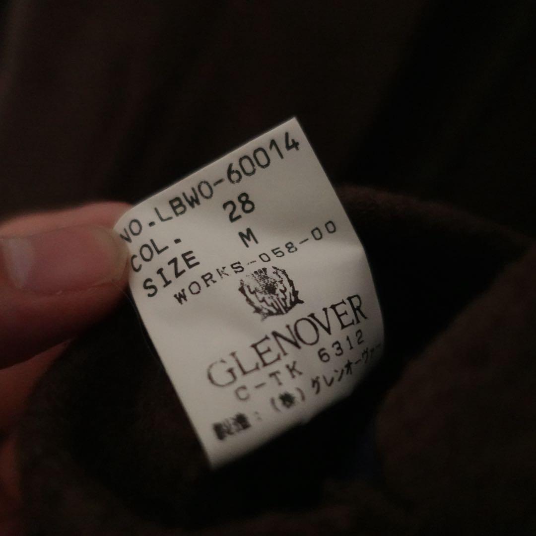 1990s GLENOVER ライトメルトン　カバーオールジャケット　ブラウン