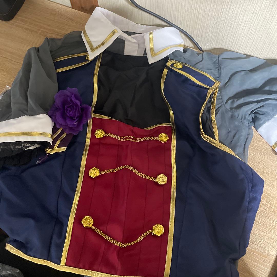 バンドリ 湊友希那 7th LIVEコスプレ衣装 ブーツ付き