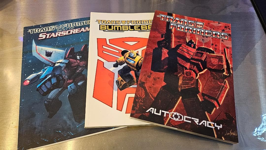 トランスフォーマー　アメコミ　オートクラシー/バンブルビー他　3冊セット