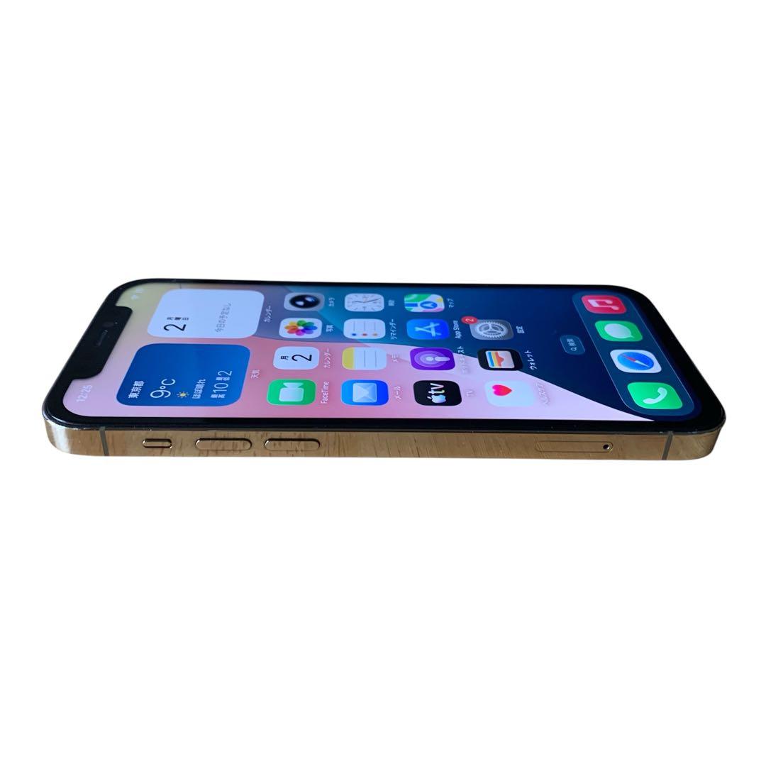 iPhone 12 Pro ゴールド 128GB SIMフリー大容量BT00%