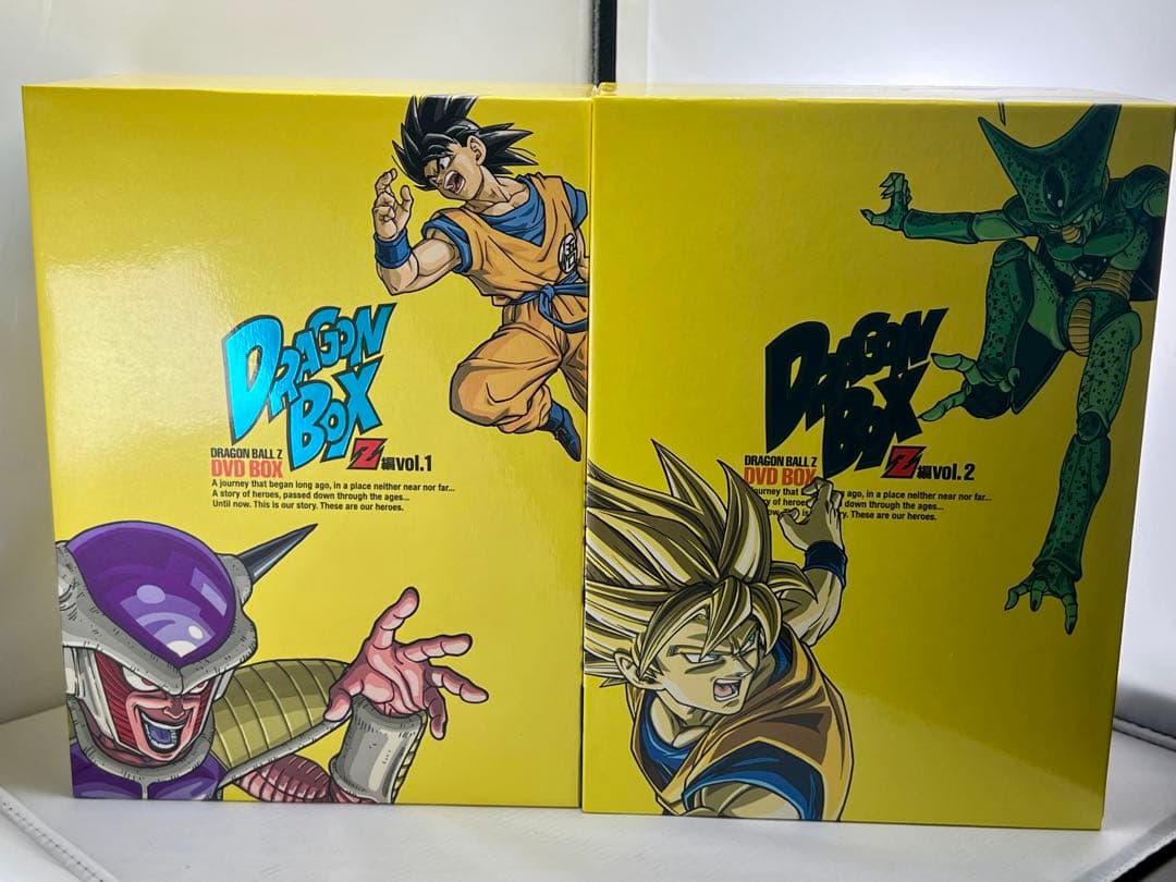 美品ドラゴンボールZ DRAGON BOX DVD-BOX vol.1vol.2