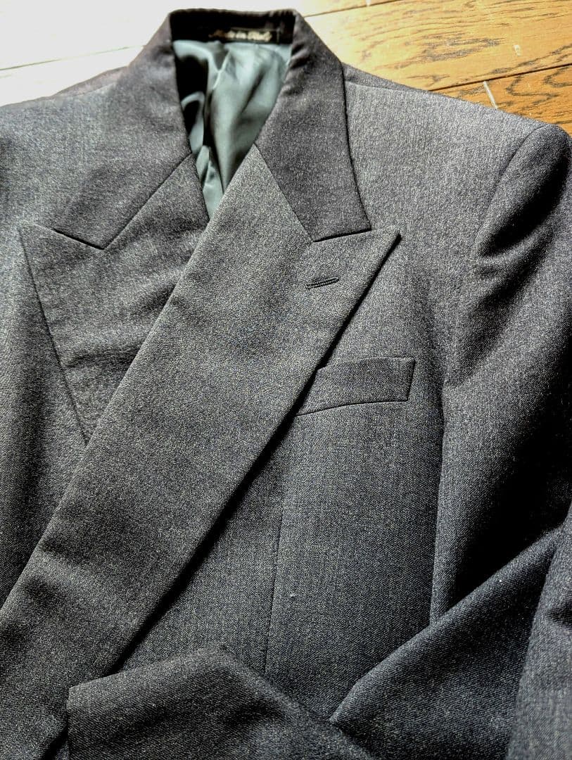 ヴィンテージ Giorgio Armani ダークグレー スーツ