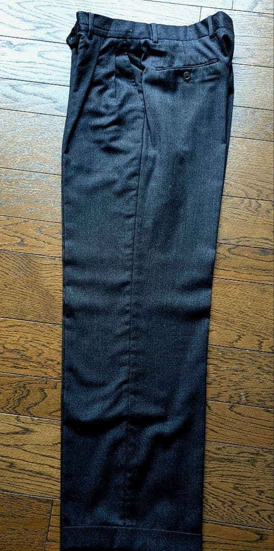 ヴィンテージ Giorgio Armani ダークグレー スーツ