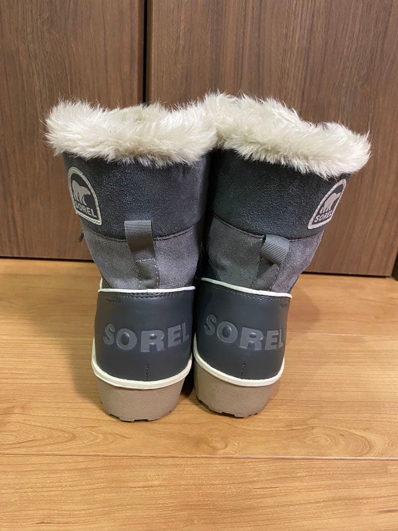 【未使用に近い】SORELティボリ　グレー　25㎝