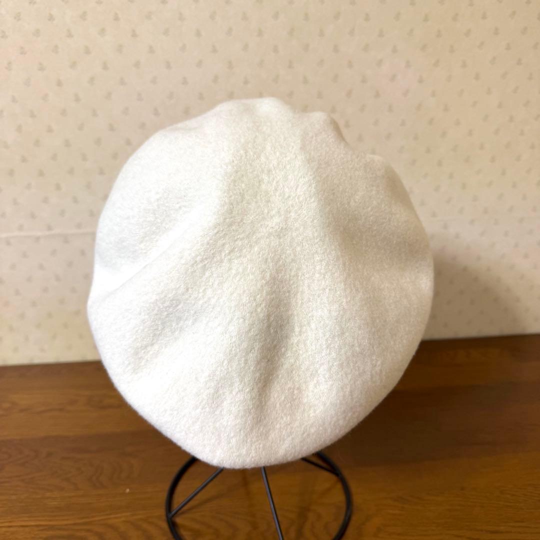 ★新品★ヴィヴィアンウエストウッド　秋冬　ウール　ベレー帽　オーブ　白　日本製