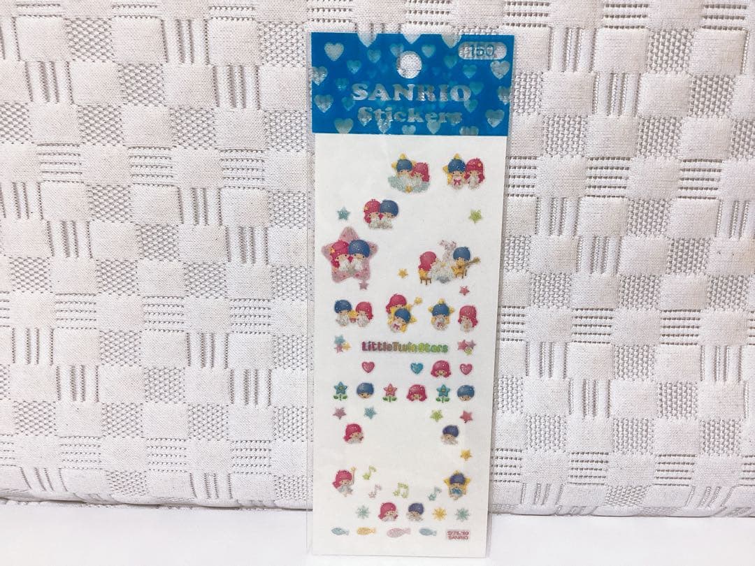 平成レトロ サンリオ ❤︎マイメロ❤︎ ❤︎キキララ❤︎ エンボスラメシール 5枚セット