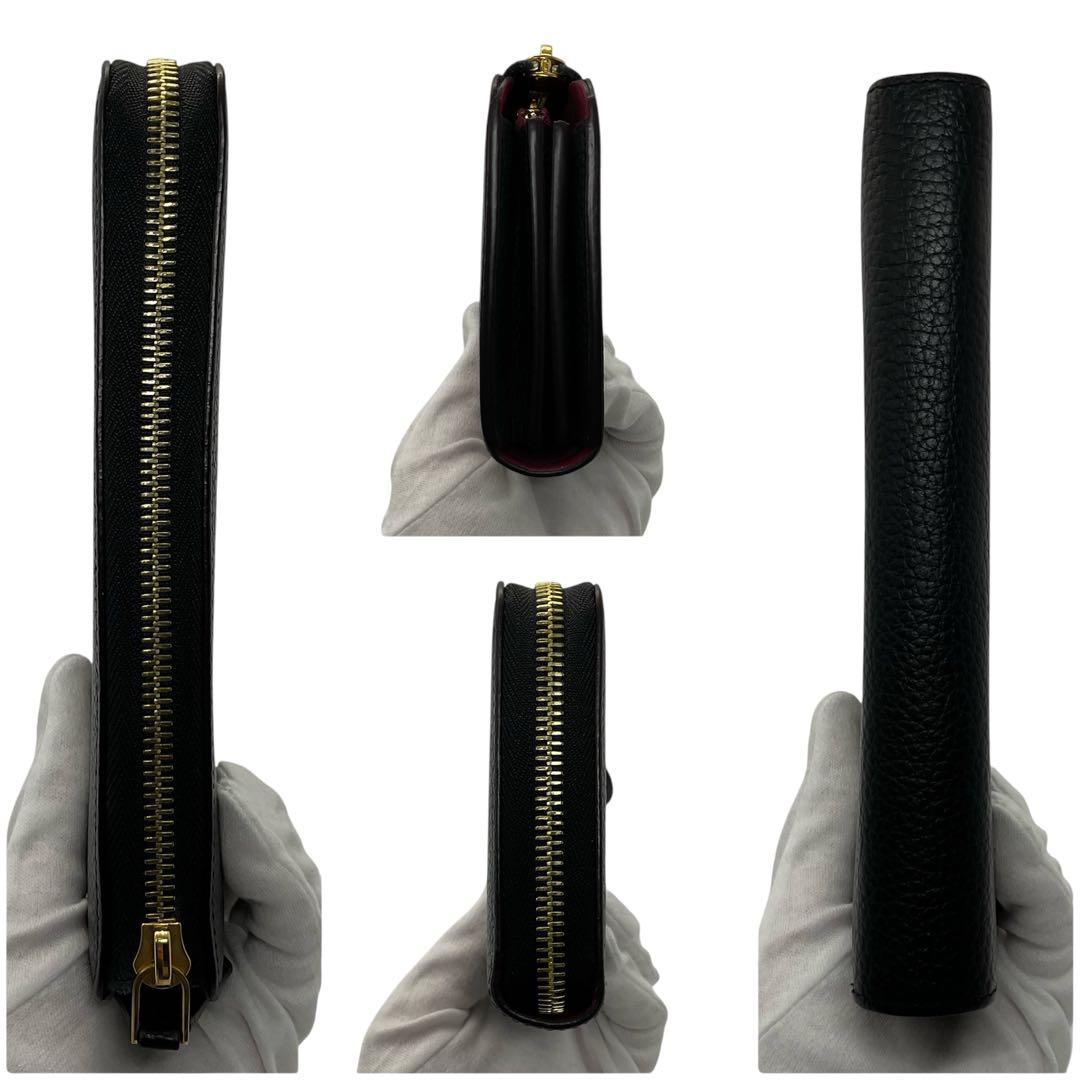 【星】最新ICチップ　ヴィトン財布　ポルトフォイユコメット　L字ジッピーノワール