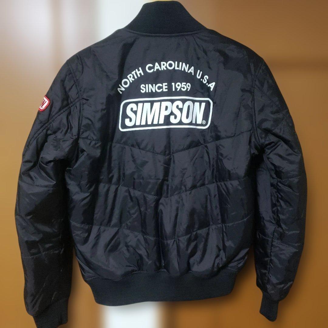 シンプソン　ブルゾン　MA1 長渕剛モデル　M　　極上美品　希少内側ボアモデル