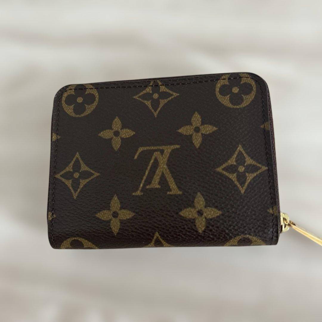 【美品】LOUIS VUITTON ジッピーパース モノグラム 財布