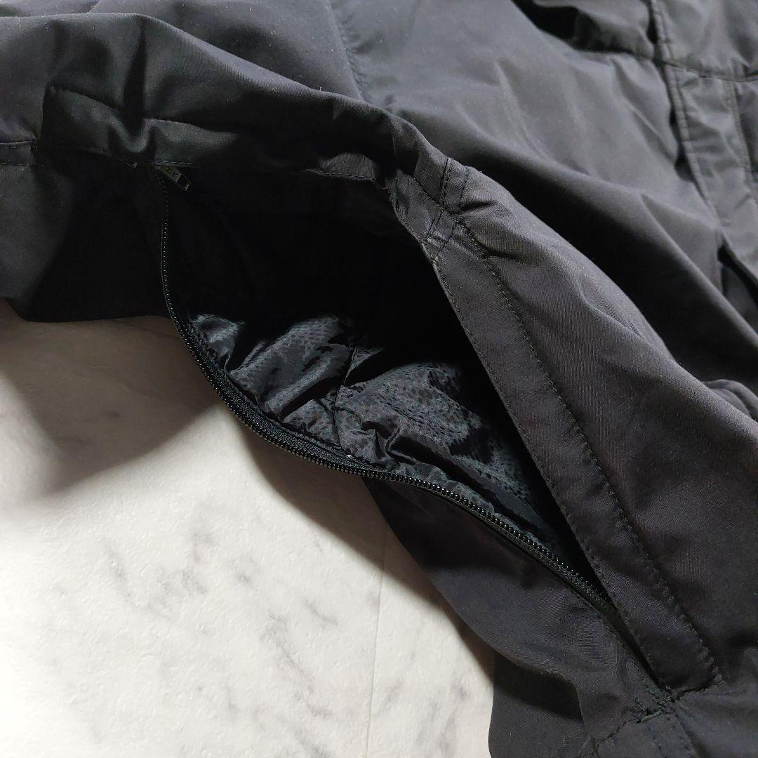 ビームスプラス BEAMS + ダウン M-65 モッズコート M 黒