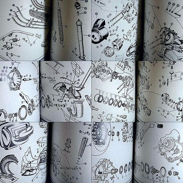 パーツカタログ VESPA sprint GL150ラリー200 PIAGGIO