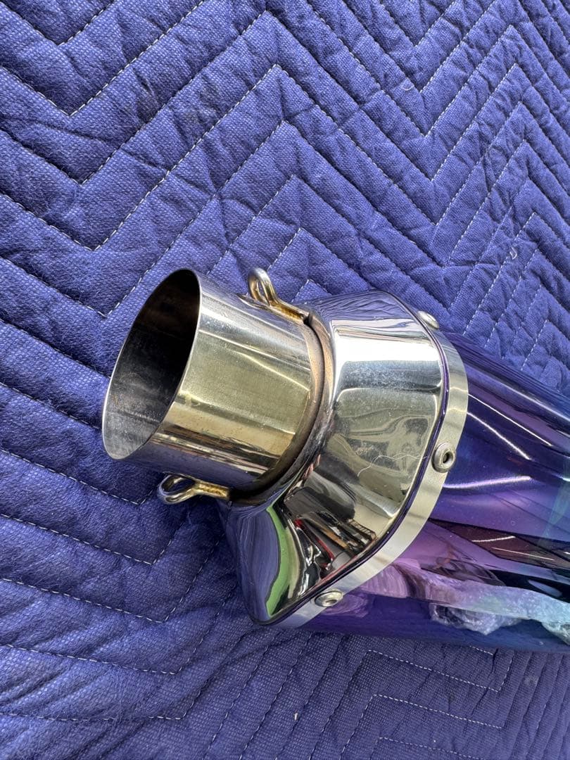 Z900RS BEET フルエキ ブルーチタン エキパイ仮組のみ