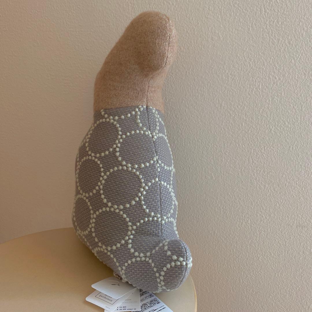 ミナペルホネン　kousagi　クッション　タンバリン　ベージュ