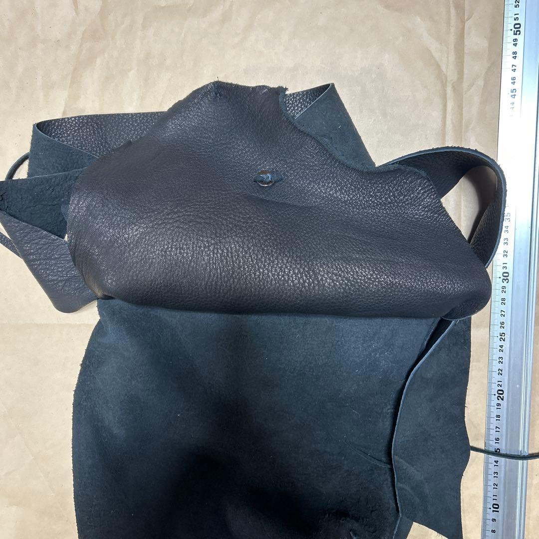 ガブリエール様　バッグ　黒スエード