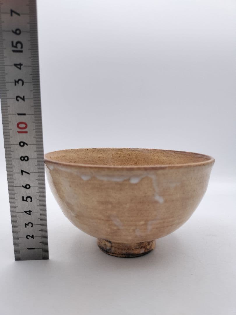 c081 萩茶碗 大野瑞峰 木箱 茶道具 古物