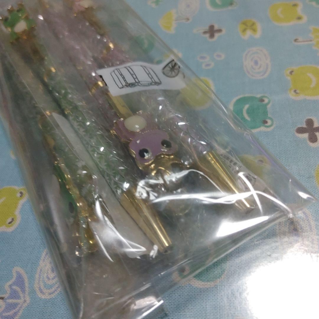 カエルデザイン ボールペン 4本セット