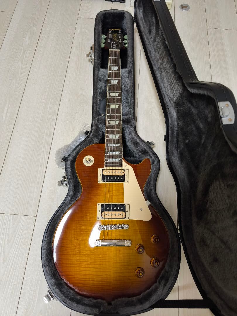 Epiphone Custom Shop レスポール ステンレスフレット