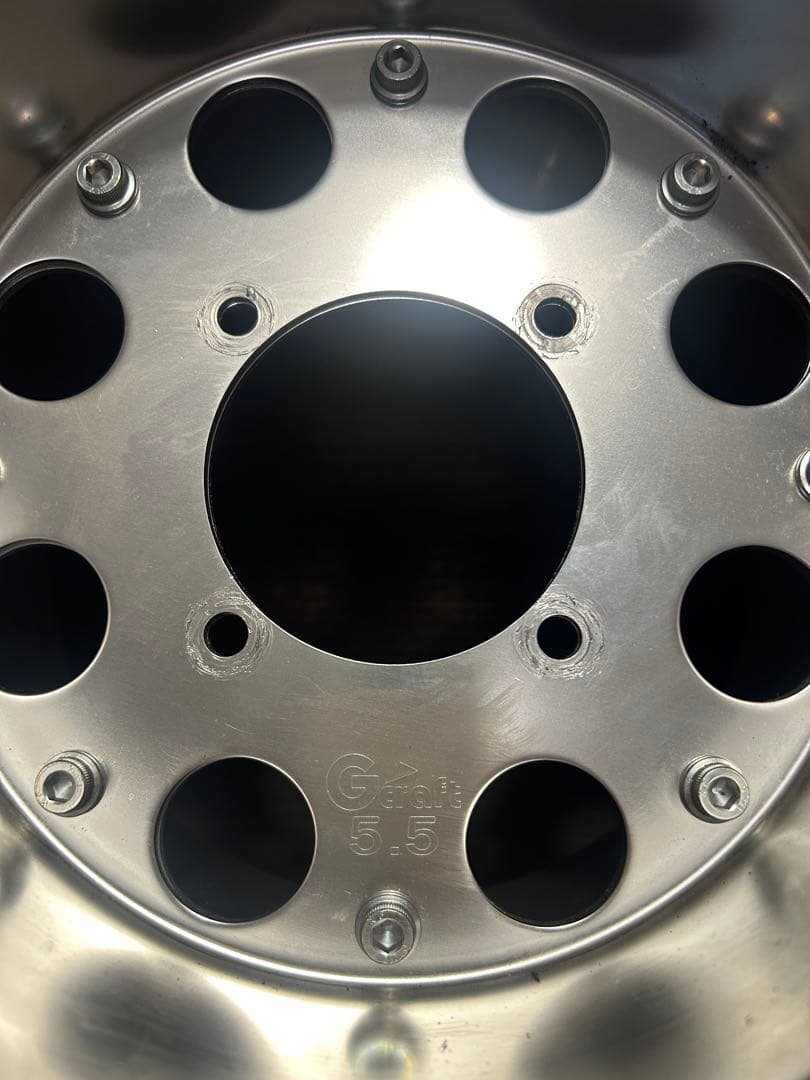 Gクラフト5.5J 8インチホイールタイヤセット