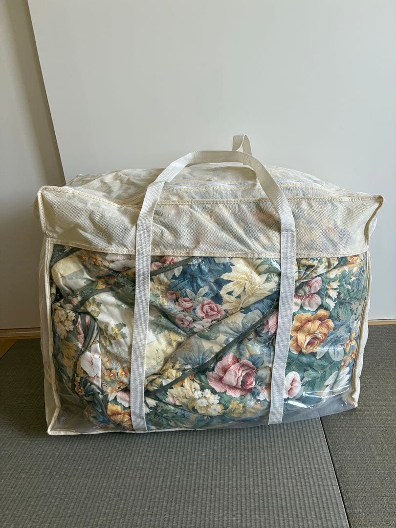 西川 デュエット羽毛掛けふとん　ホワイトマザーグース