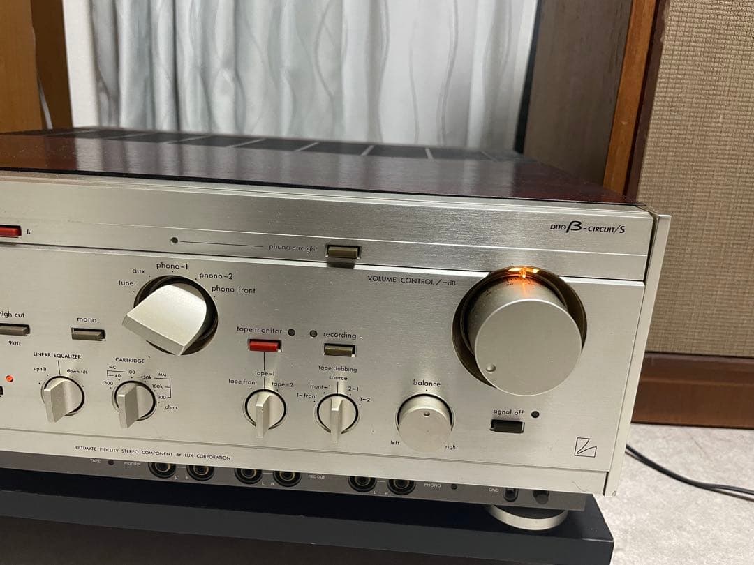 LUXMAN L-550プリメインアンプ 動作確認済み