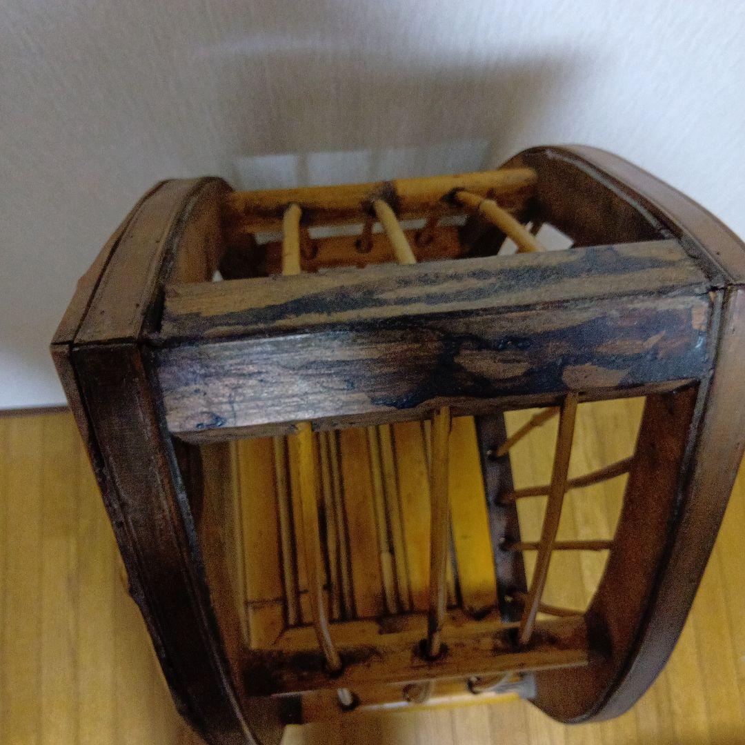 アジアン　3段バンブーラック 竹製 ディスプレイラック 飾り棚