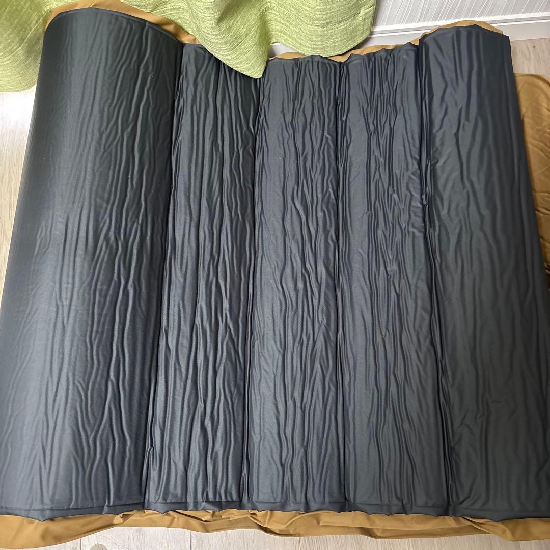 WAQ インフレーターマット キャンプマット 10cm シングル