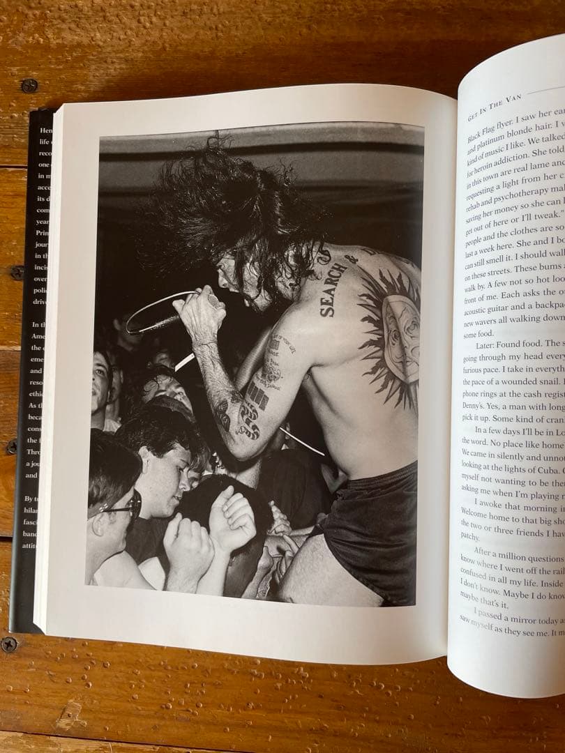 洋書 HENRY ROLLINS GET IN THE VAN