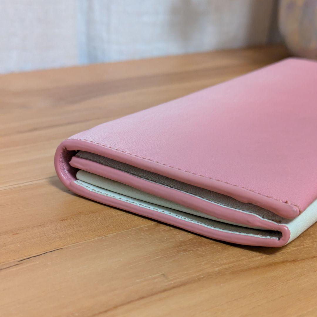 【MOTHERHOUSE】ソフト エッジ ロング ウォレット サクラ
