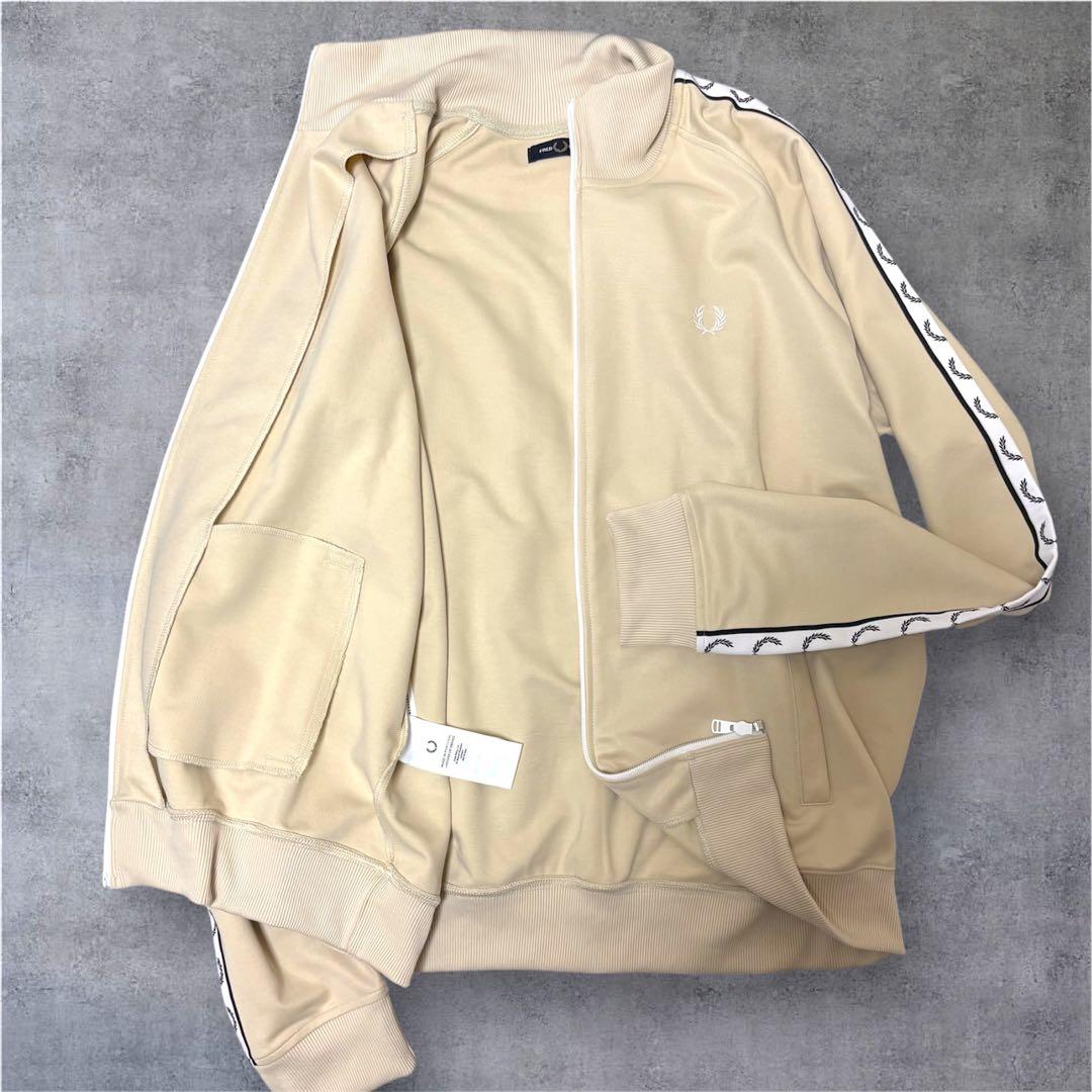 【極美品】フレッドペリー トラックジャケット XL ベージュ