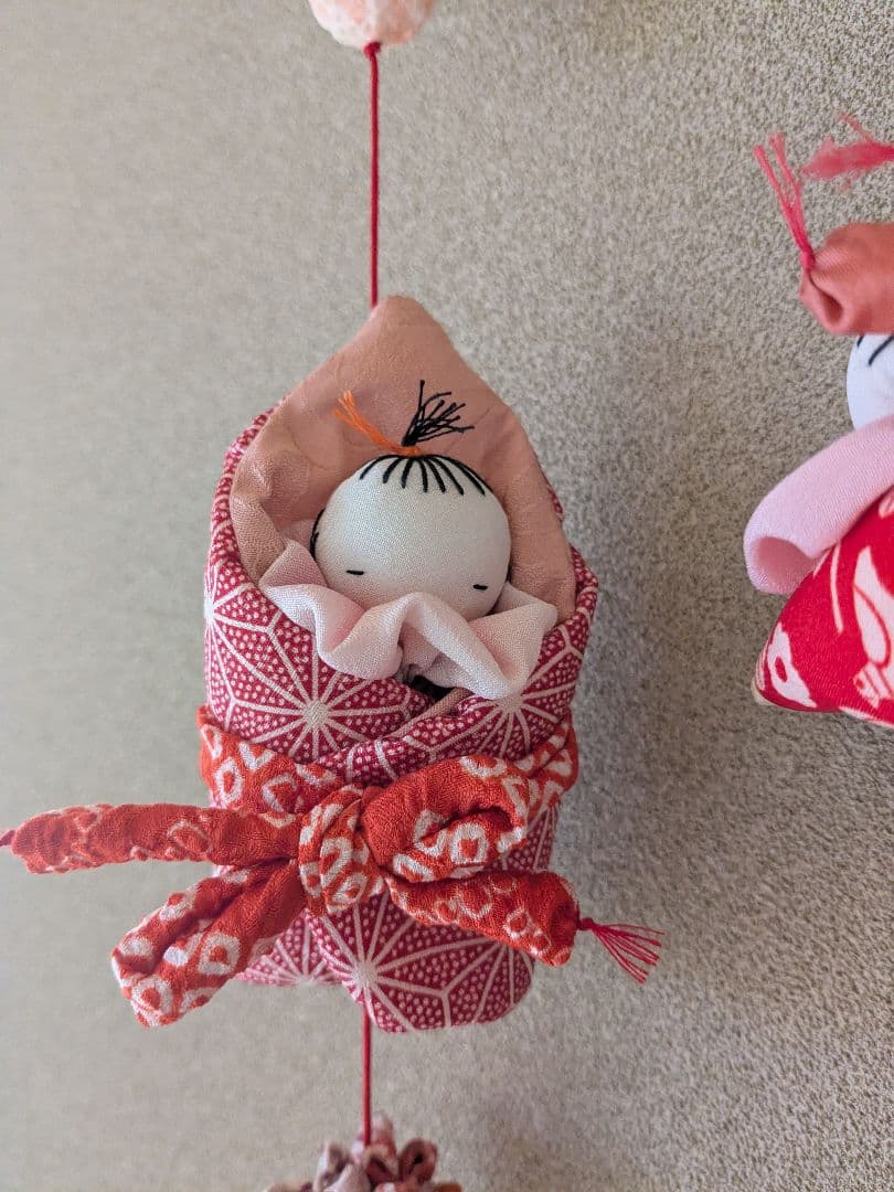 吊るし雛 吊るし飾り ちりめん細工 ハンドメイド