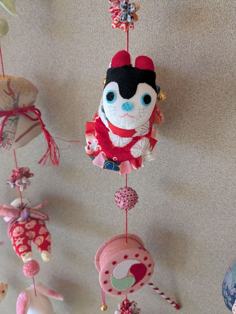 吊るし雛 吊るし飾り ちりめん細工 ハンドメイド