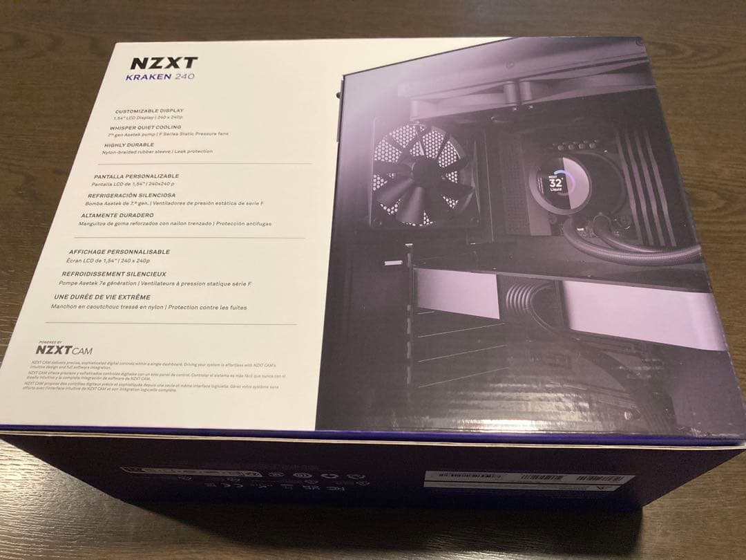 PC用ファン・クーラー NZXT KRAKEN 240