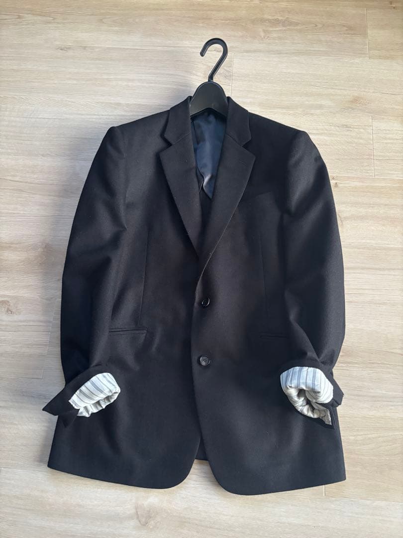 ブラミンク　2024AW ウールテーラード2ボタンジャケット