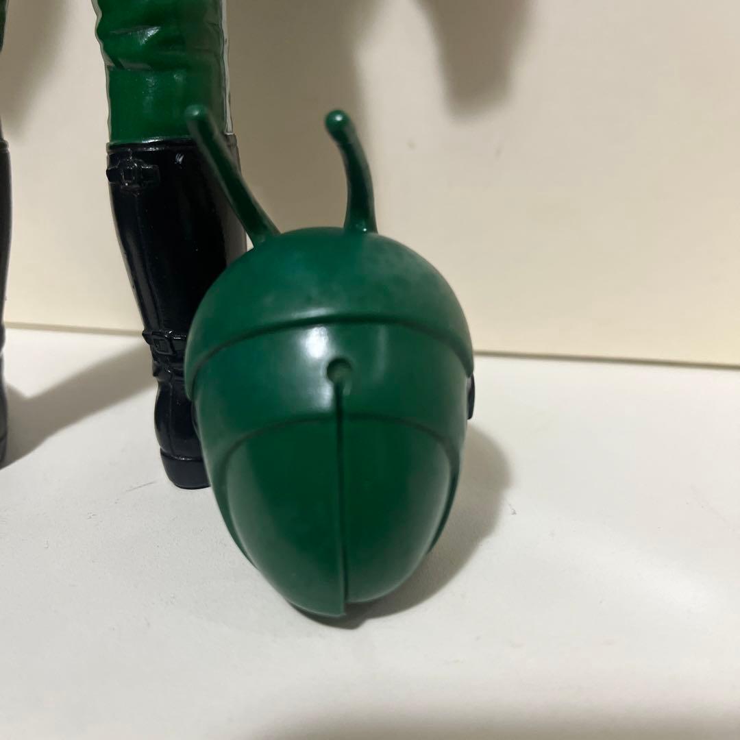 ポピー製 スカイライダー 面取れ 面替え ソフビ フィギュア