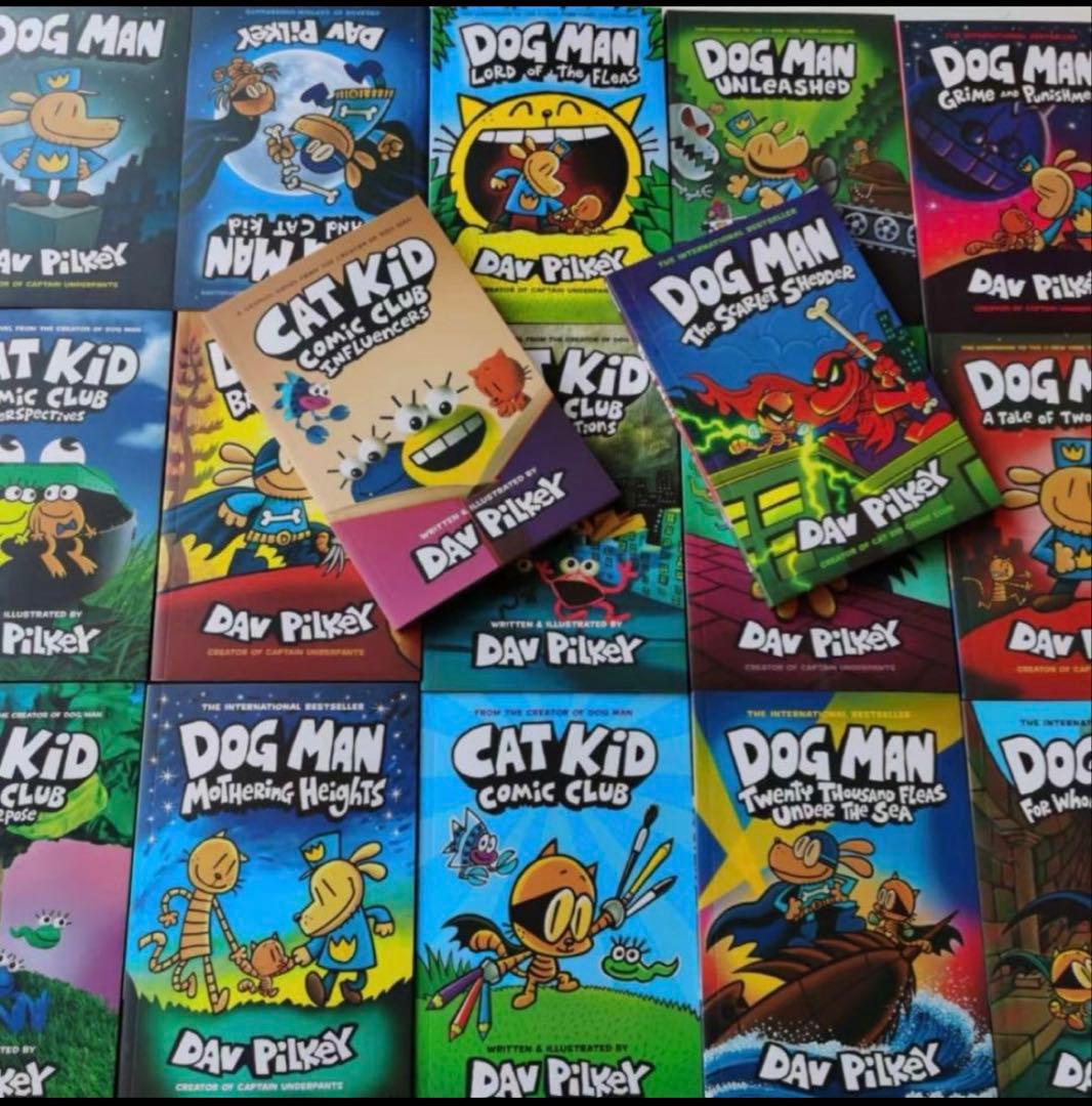DogMan ドッグマン　17巻セット　マイヤペン対応　音源おまけ付き　英語漫画