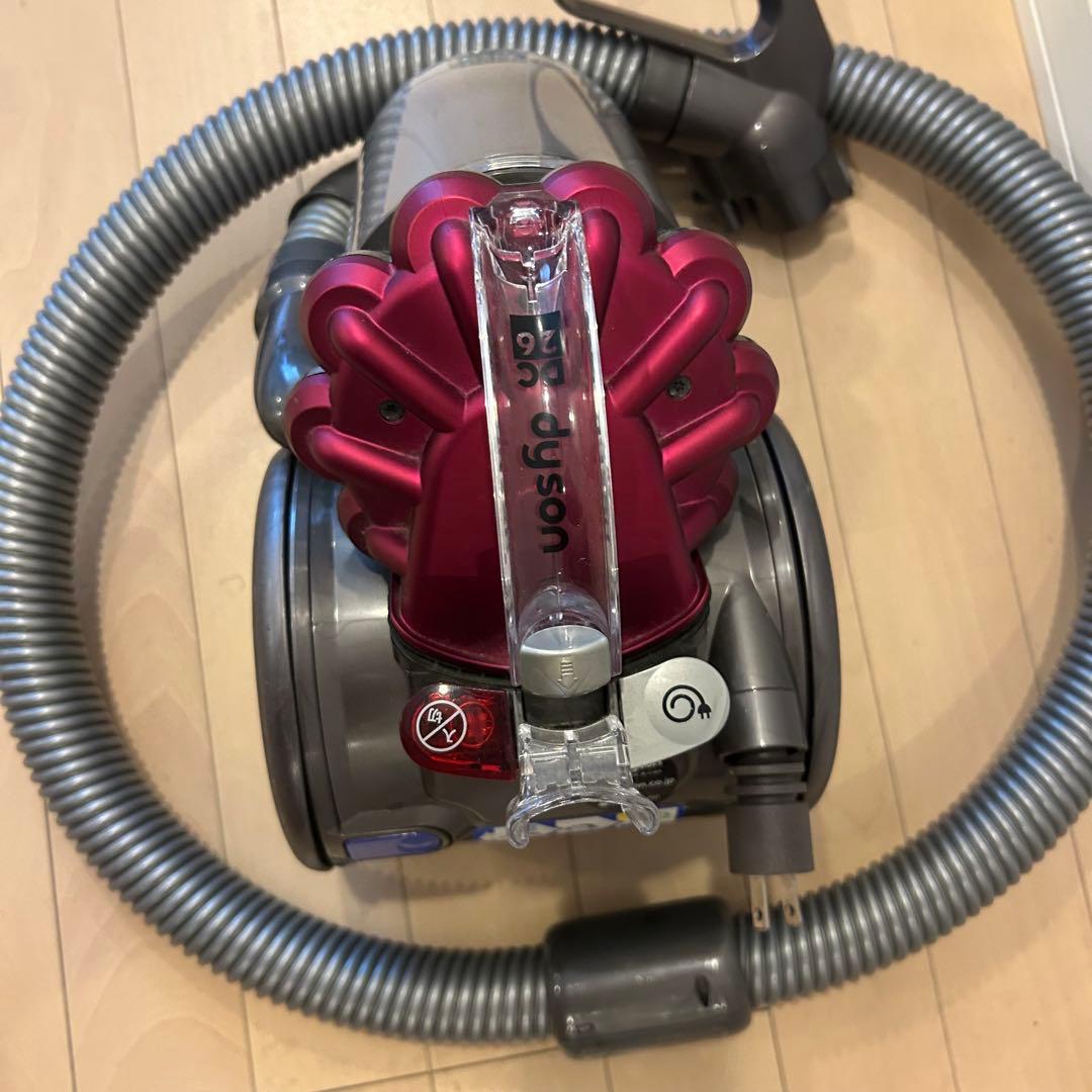 Dyson キャニスター掃除機 本体 グレー/赤