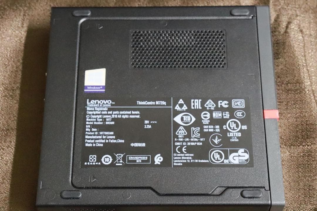 ミニPC Lenovo Think Centre M720q Windows11pro