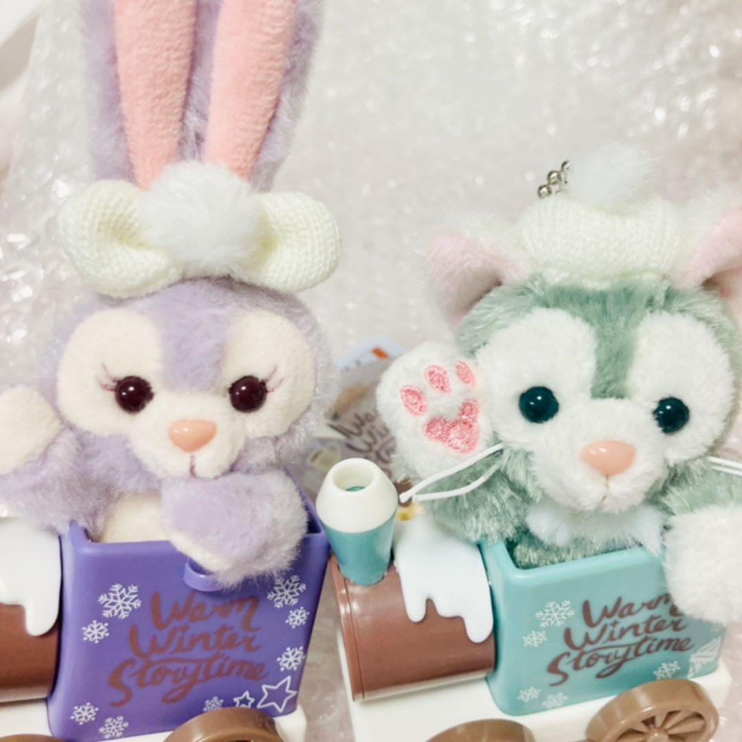 ウォームウィンター 汽車 ダッフィー シェリーメイ ステラルー ジェラトーニ