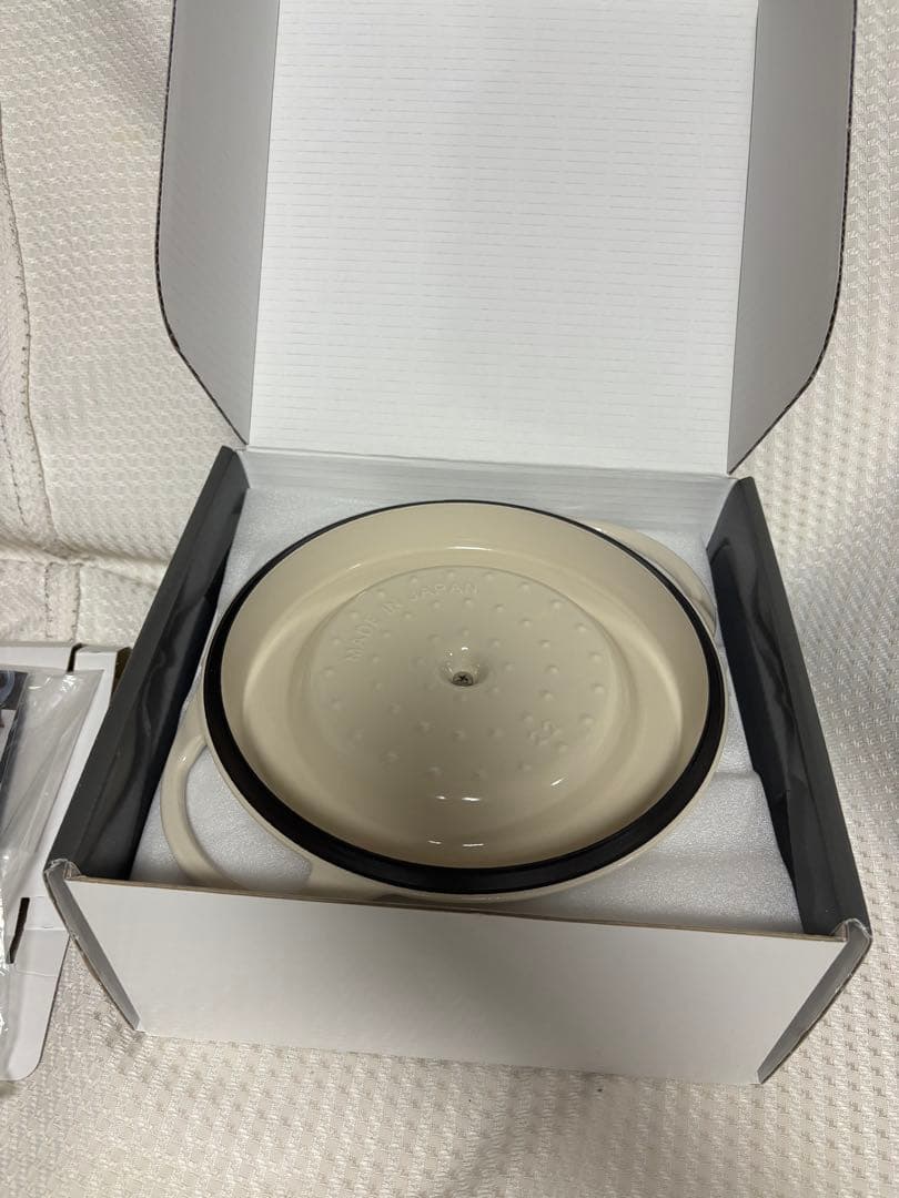 Vermicular 鍋 ホワイト 約22cm