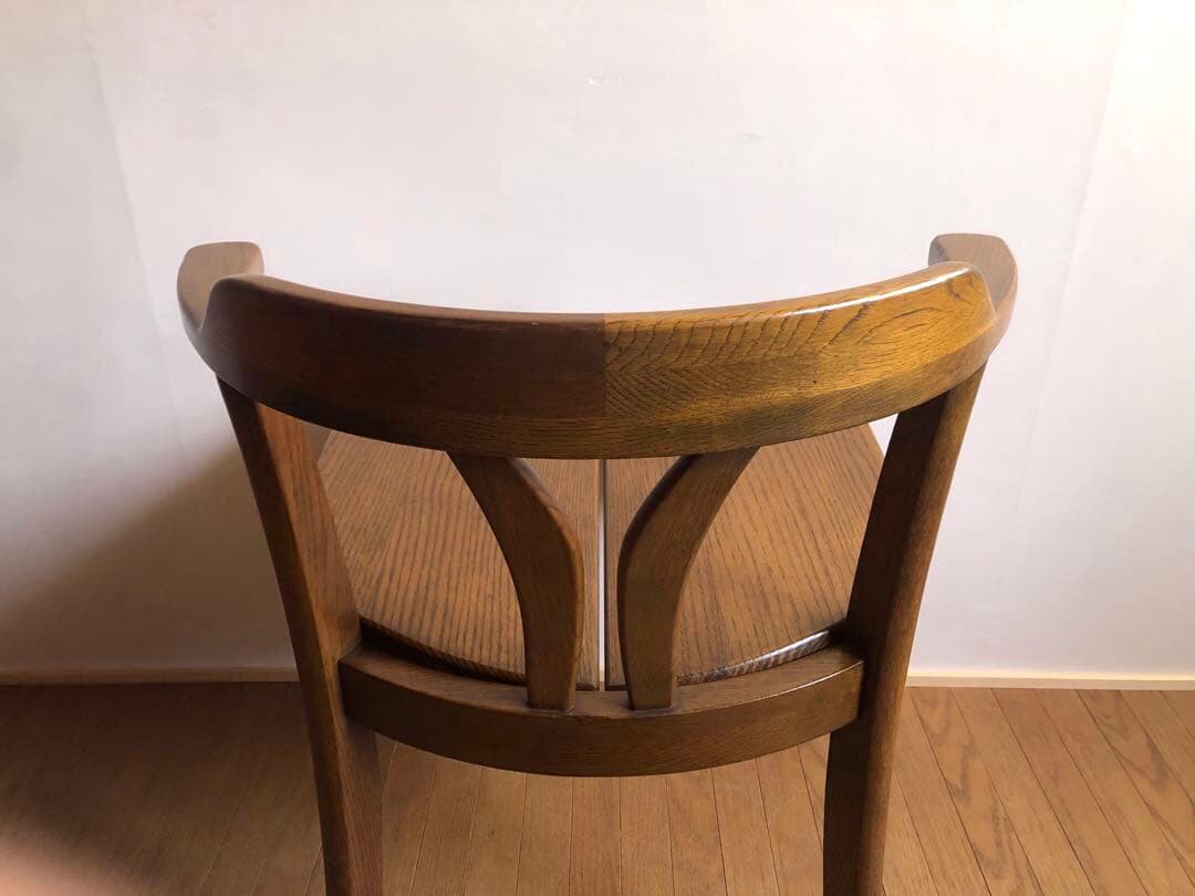 飛騨家具 浜本工芸 アームチェア② 肘掛け 安楽椅子 楢無垢材 民藝家具 古民家