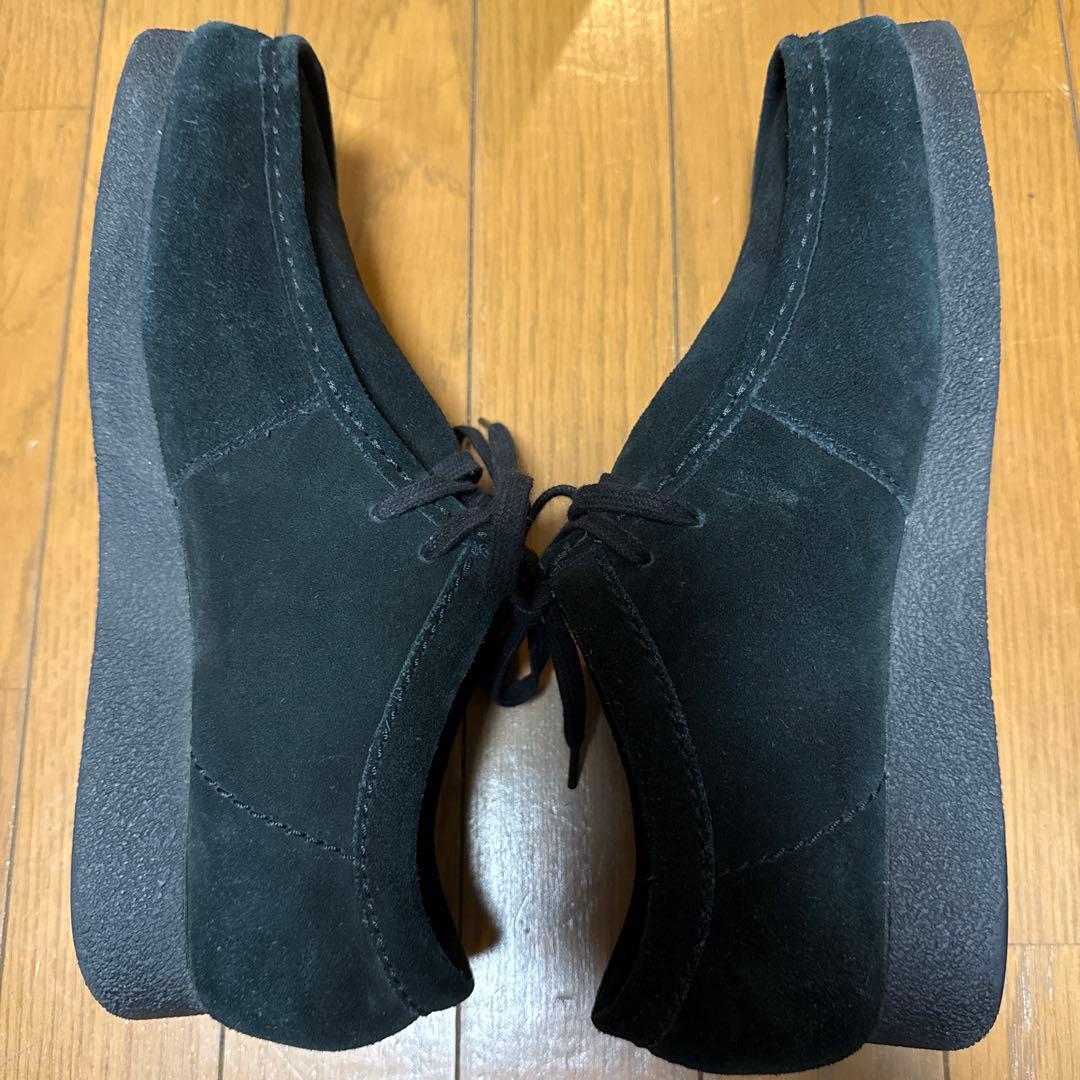 Clarks Wallabees ブラック スエード