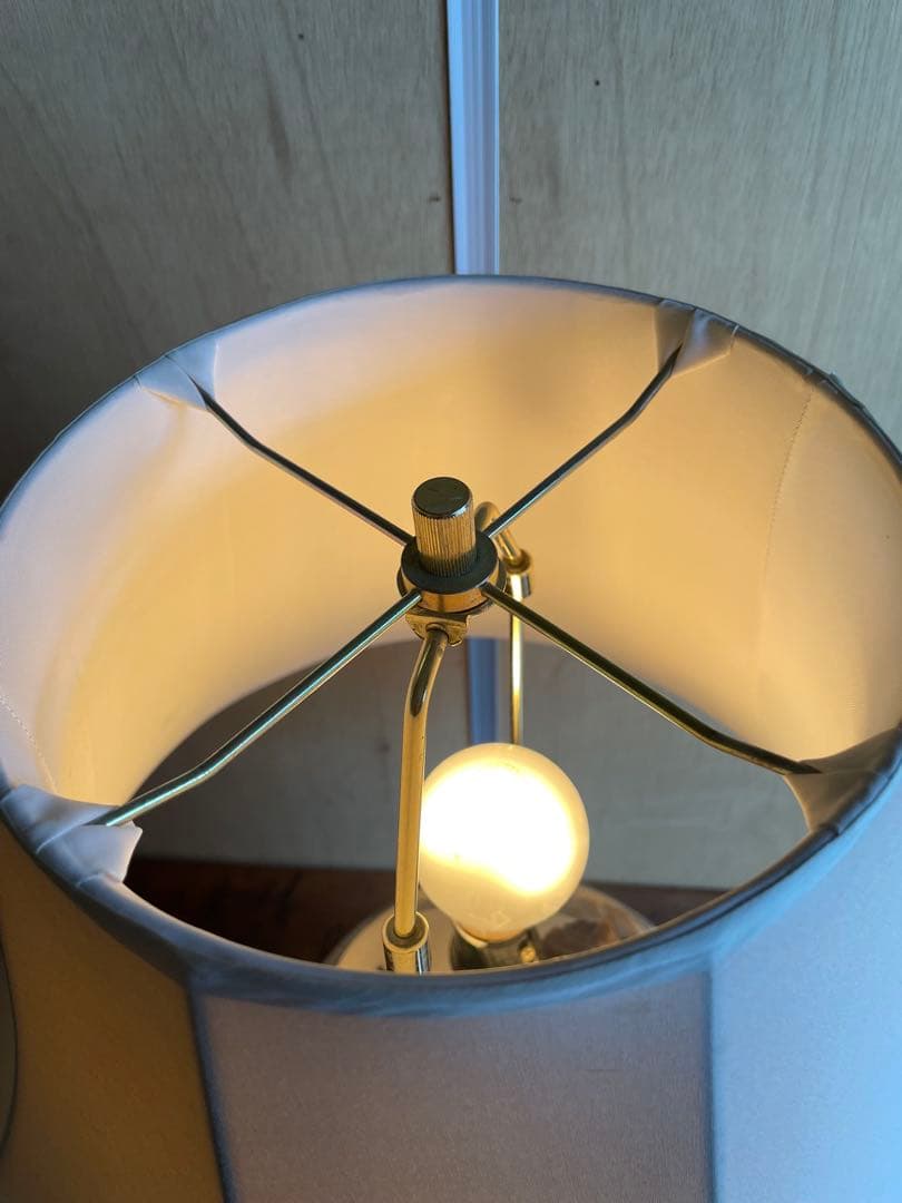 【美品】大壺ランプ 豪華金彩 陶器55cm 和風絵付け　九谷焼