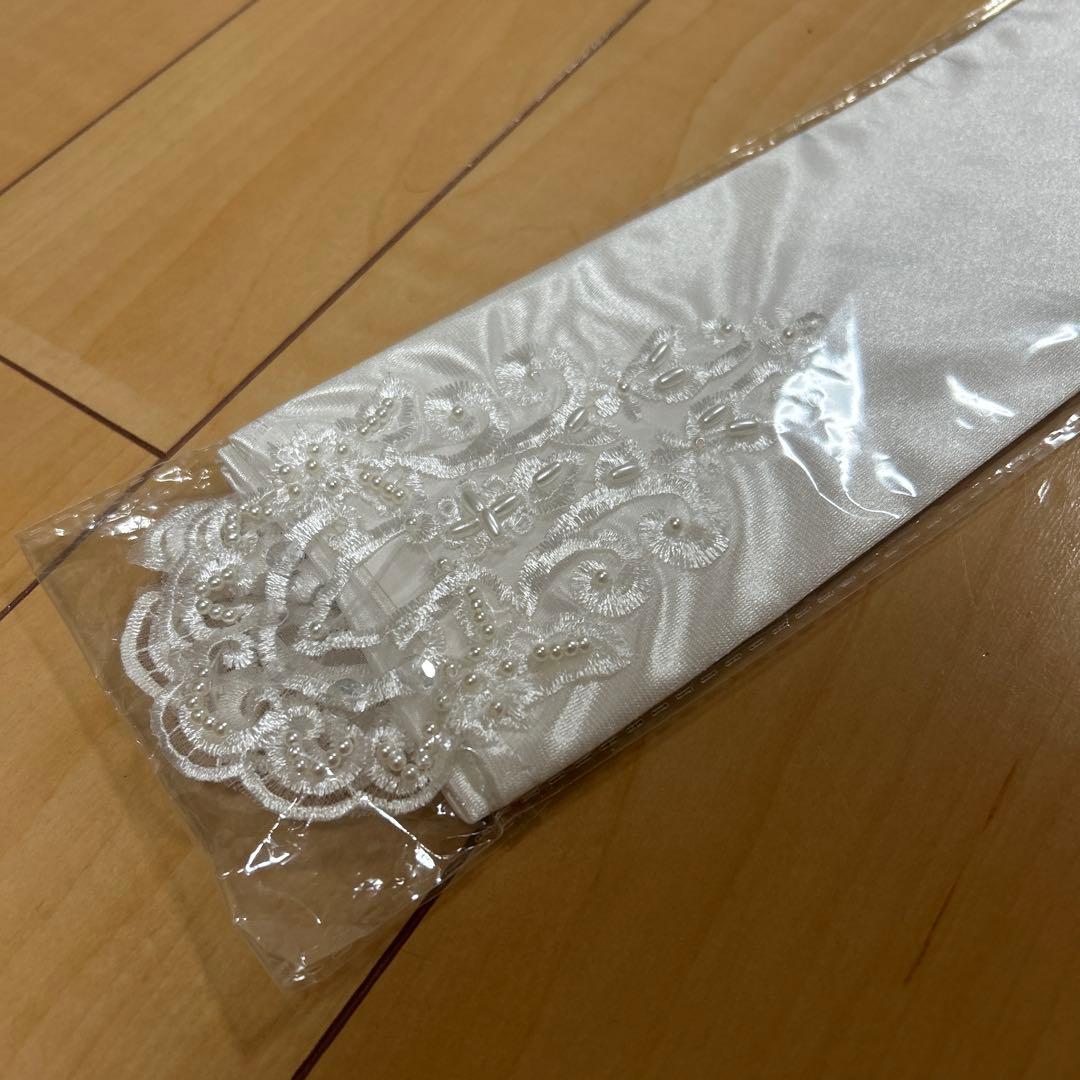 NICOLE ウェディングドレス 9号 ベールグローブセット