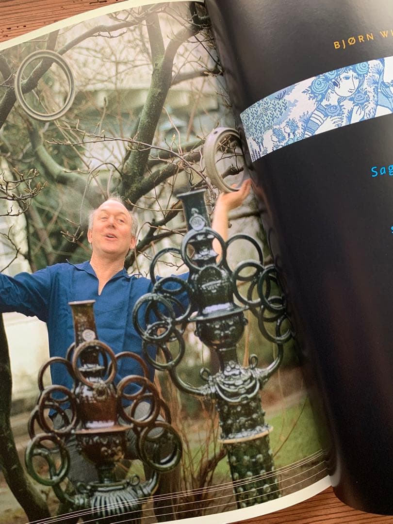 ビヨンヴィンブラッド　レアな箱入りビンテージの豆皿4枚セットアンデルセン物語絵柄