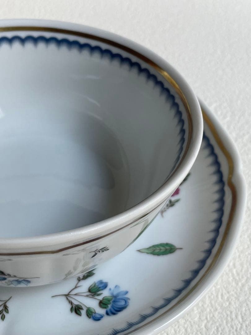 ⬇️リチャードジノリ ⭐︎ イタリアンフルーツ　スープカップ&ソーサー　3客