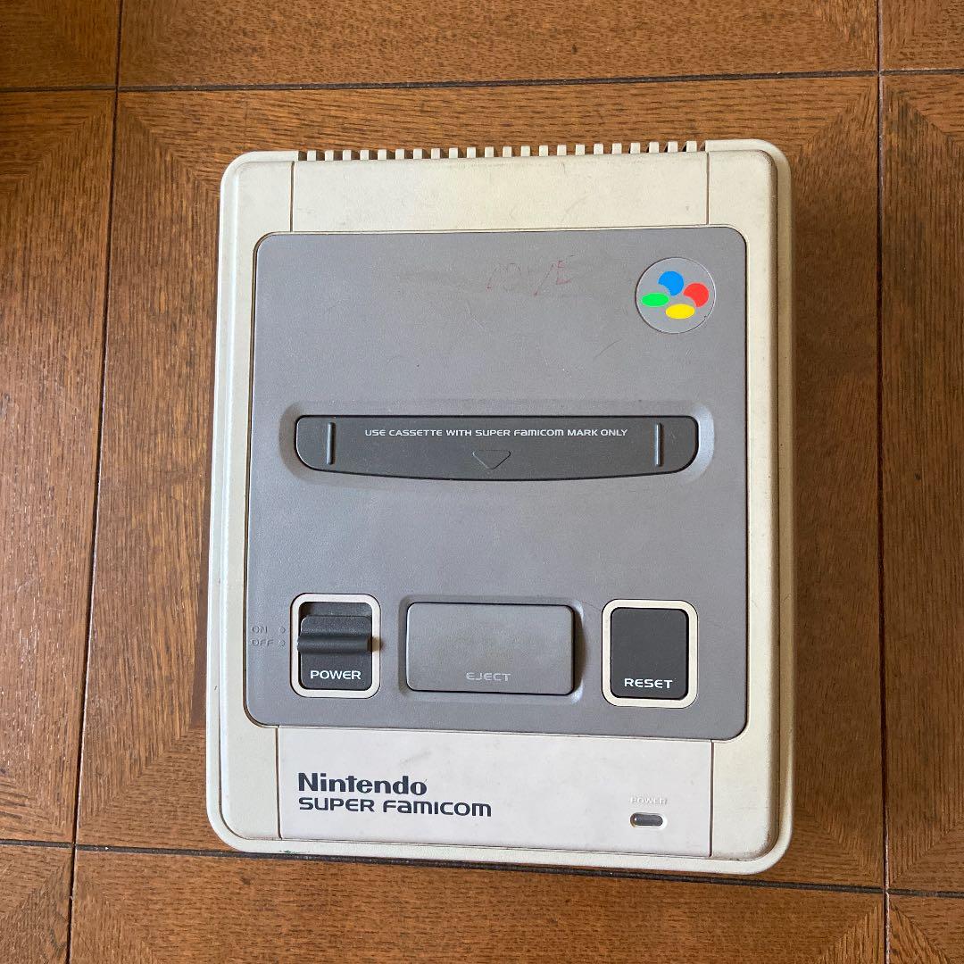 スーパーファミコン本体　カセット付き　ドンキーコング　他