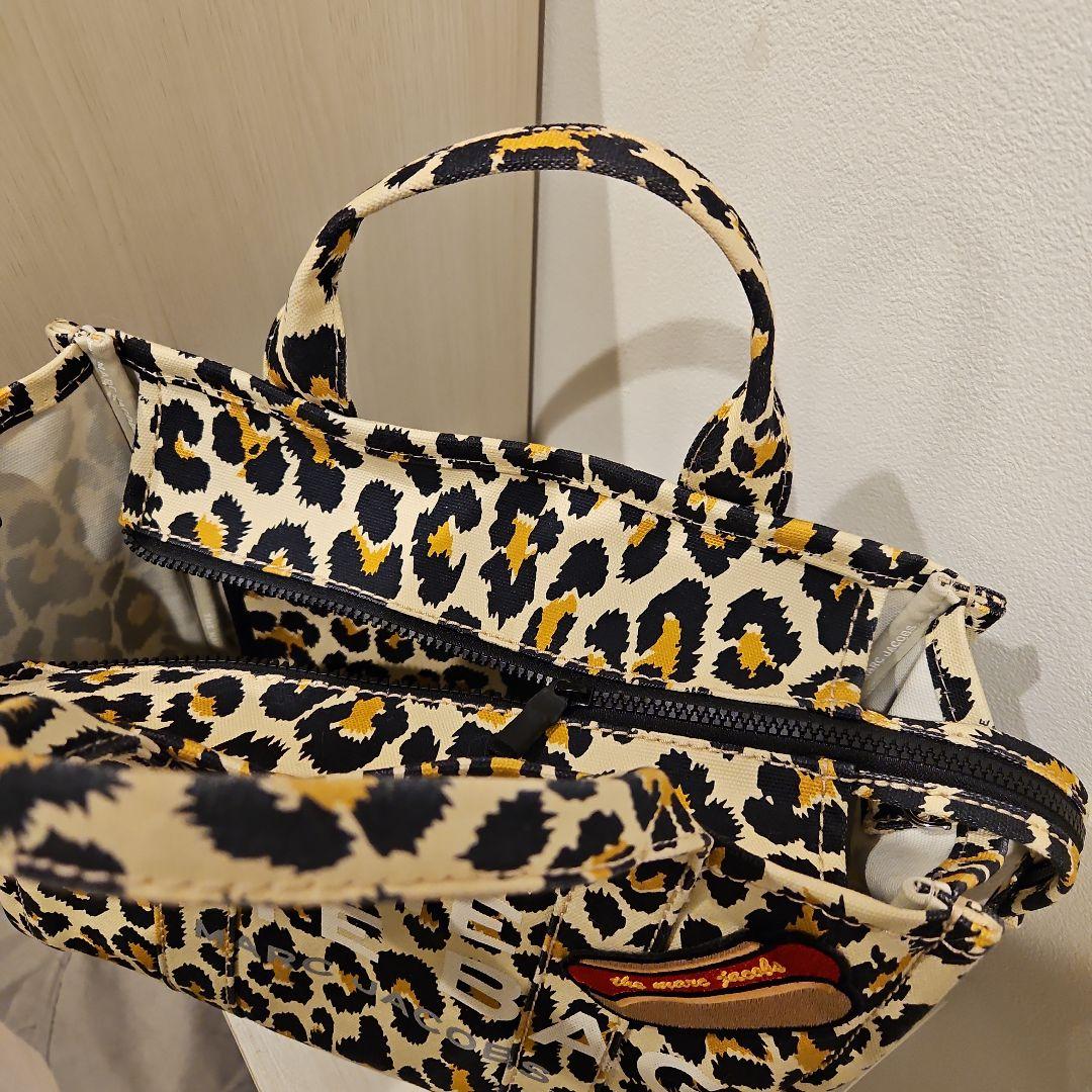 Marc Jacobs レオパード柄トートバッグ